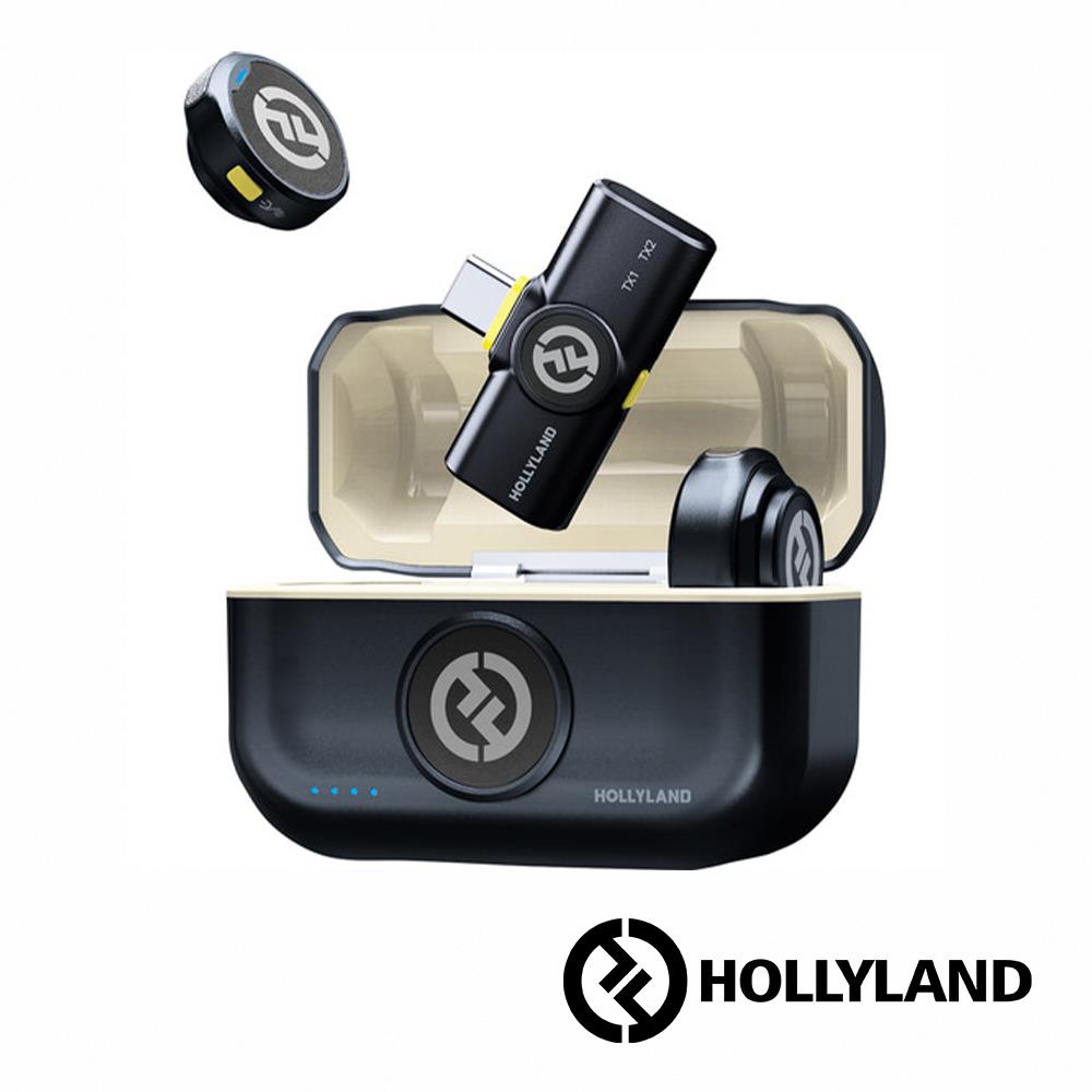 【Hollyland】LARK M2 USB-C套組 一對二無線麥克風 公司貨