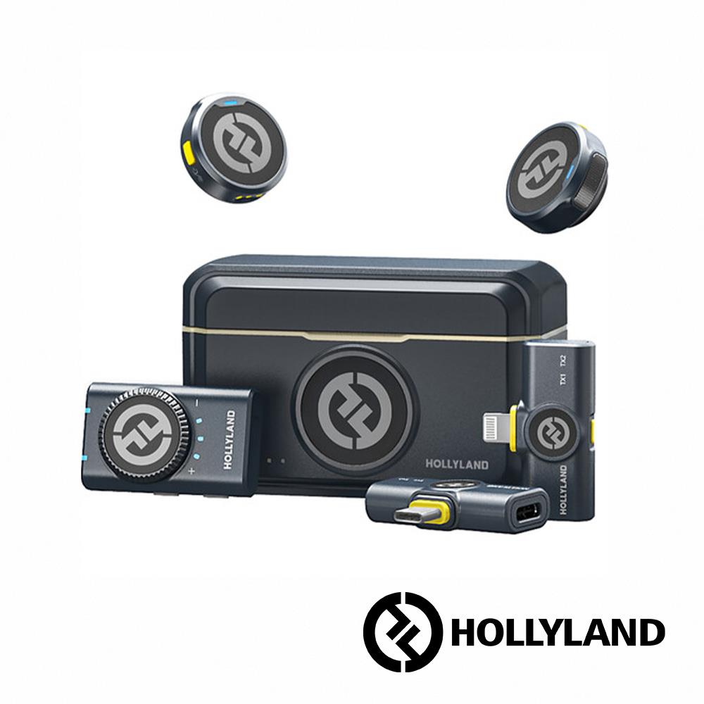 【Hollyland】LARK M2 Combo套組 一對二無線麥克風 公司貨