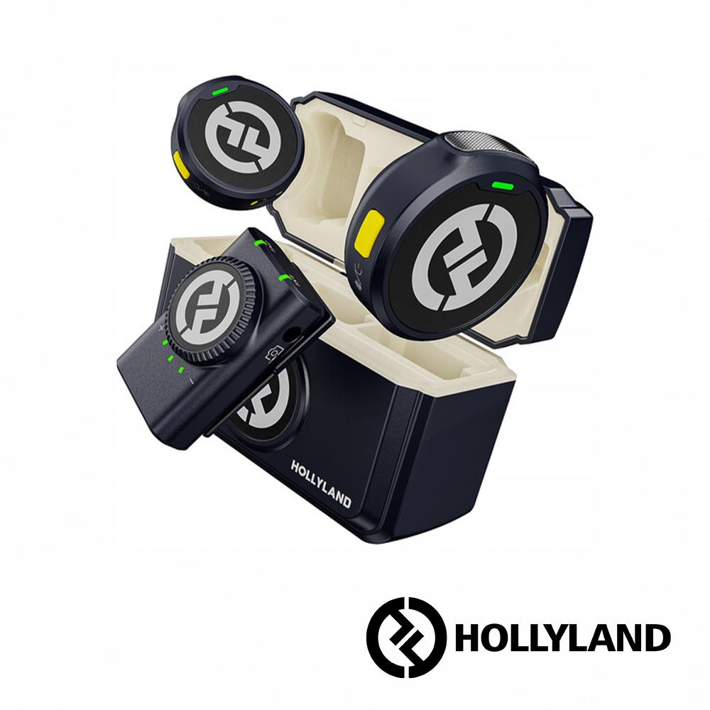 【Hollyland】LARK M2 Camera套組 一對二無線麥克風 公司貨