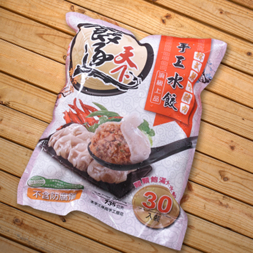 【四海遊龍-餃逐天下】韓式辣味豬肉水餃(735g(30顆入)/包)