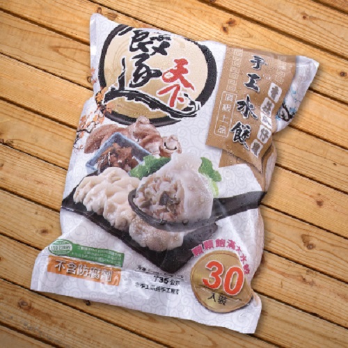 【四海遊龍-餃逐天下】香菇瓜仔雞水餃(735g(30顆入)/包)