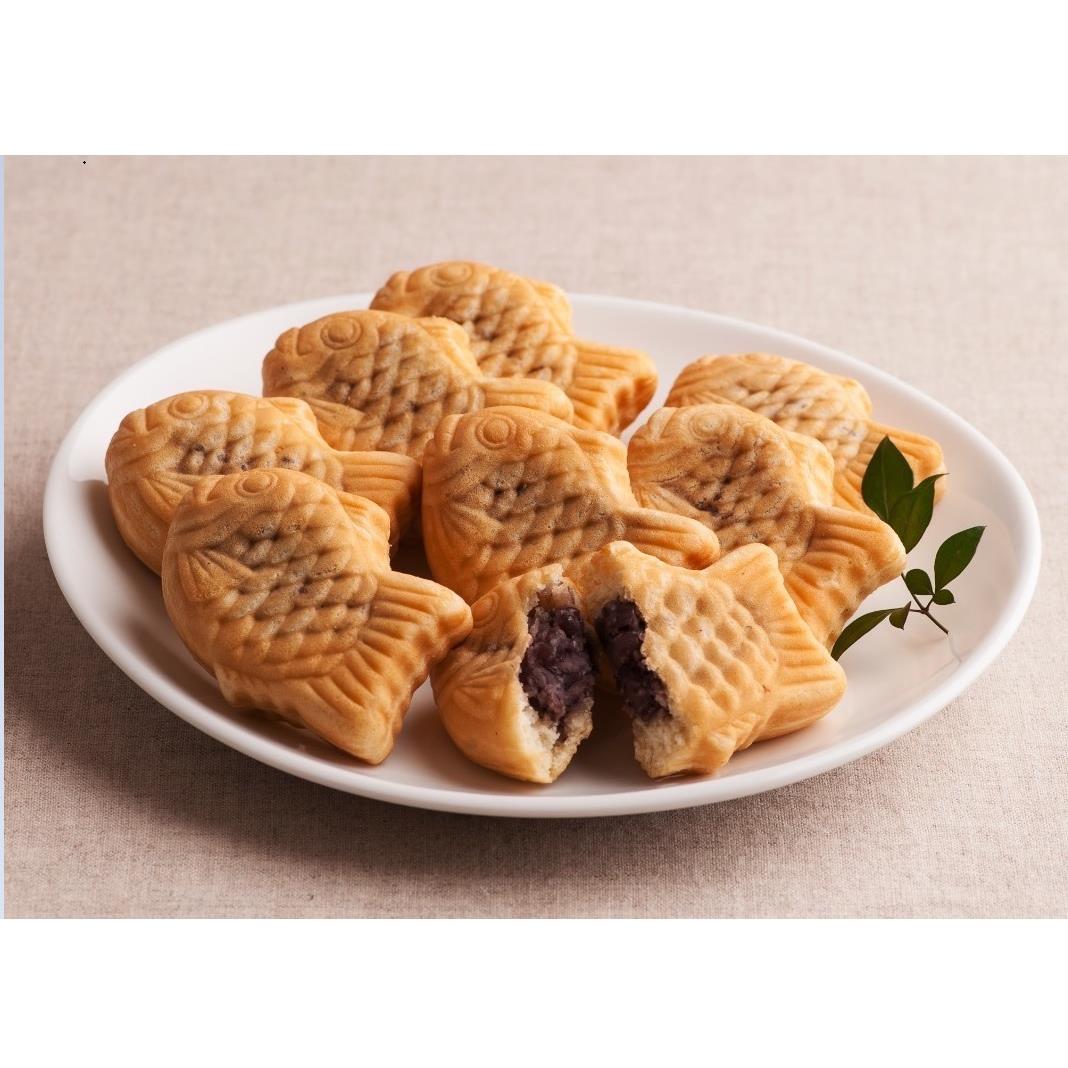 【日本Oisix】北海道紅豆迷你鯛魚燒(320g(8個)/包)
