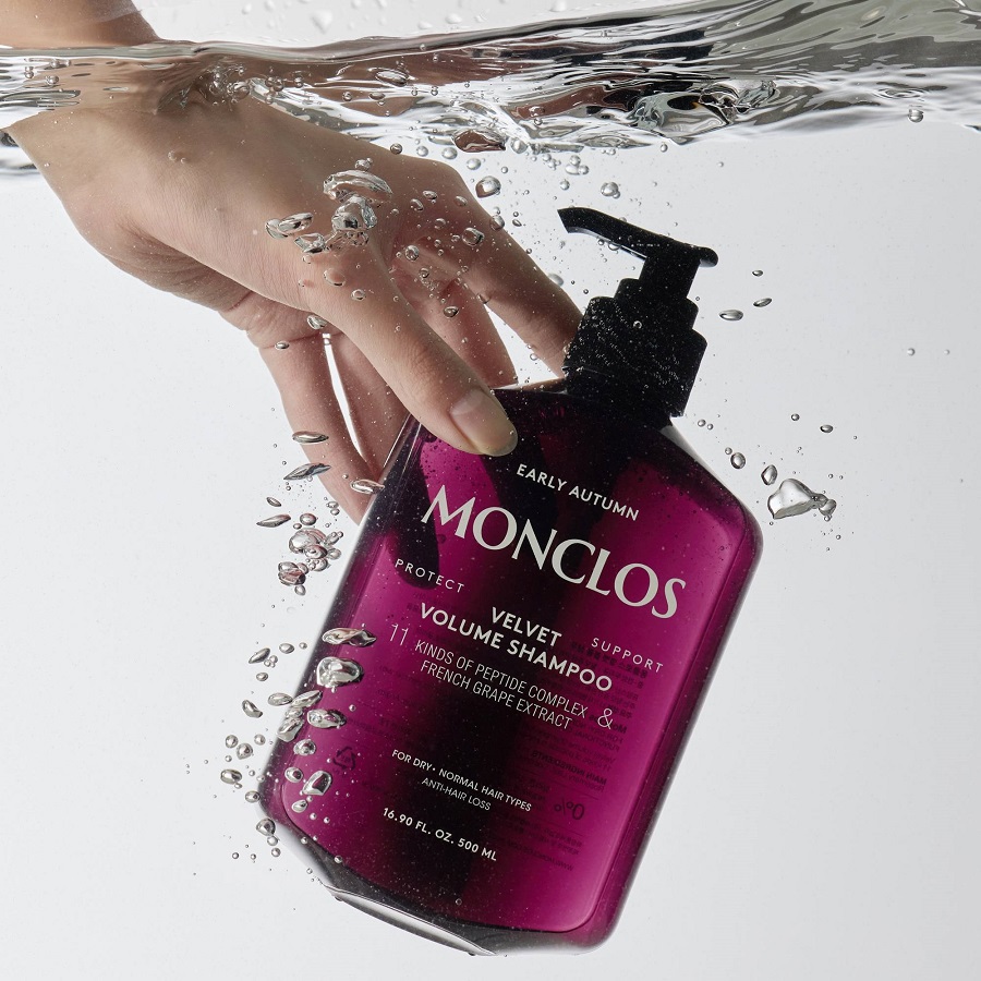 【MONCLOS】髮根蓬鬆修護洗髮露500ml(適用髮質:中乾性頭皮 容量:500ml)