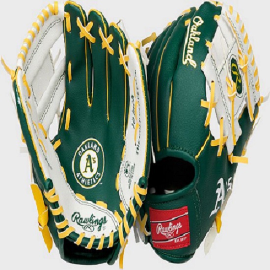 【Rawlings】《奧克蘭運動家隊》兒童手套(1個x1)