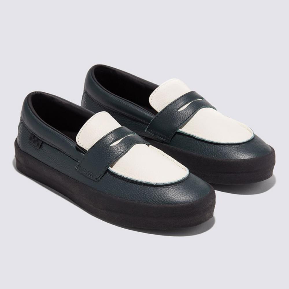 Vans Skate Loafer 男女款綠色/白色樂福鞋