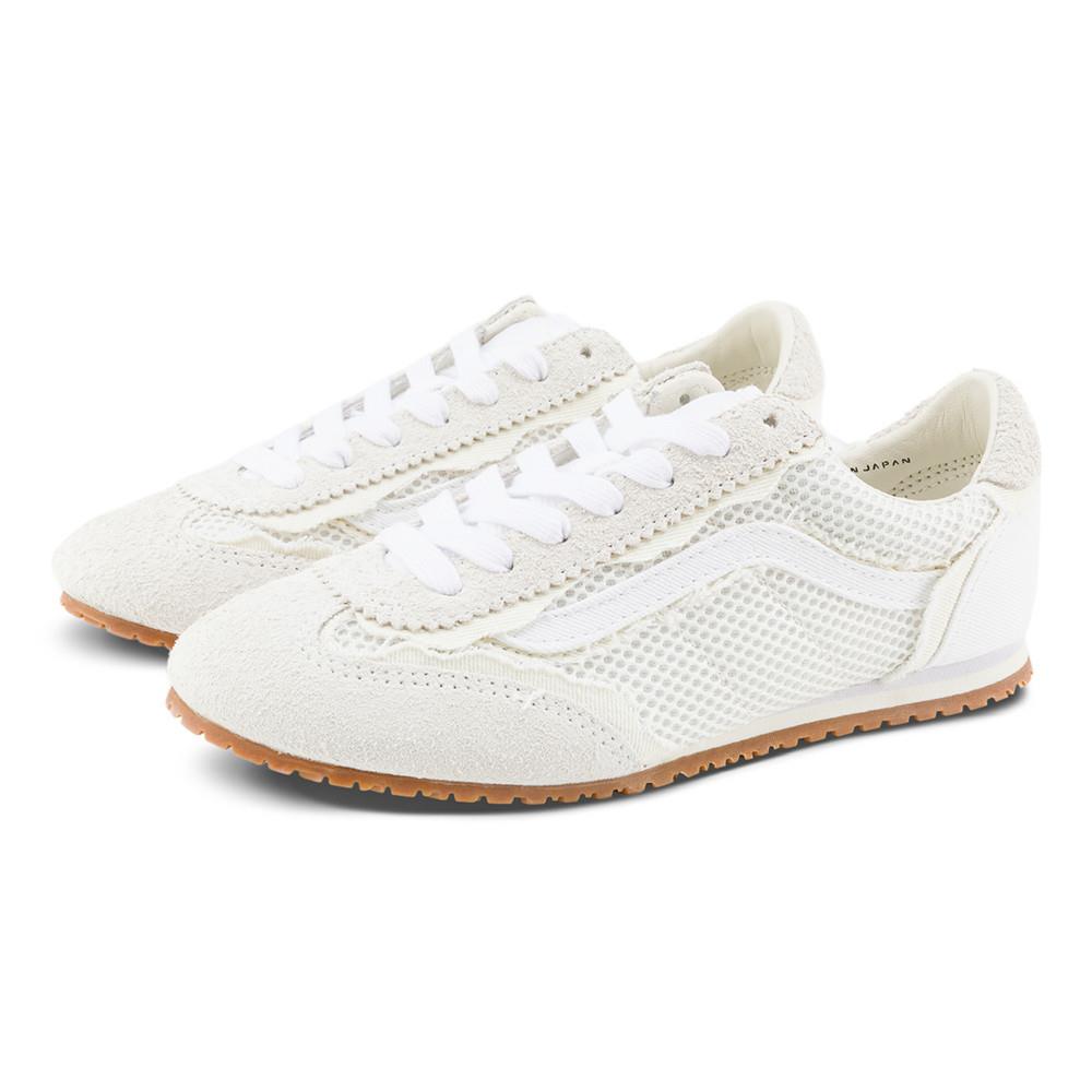Vans Tokyo Design Collective Super Lowpro Frayed 男女款白色滑板鞋