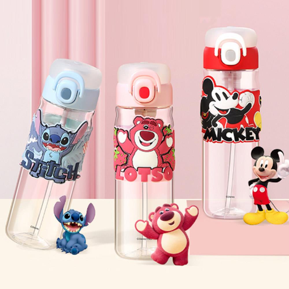 天藍小舖-迪士尼經典卡通水壺650ML-共3色-$290【A11115344】