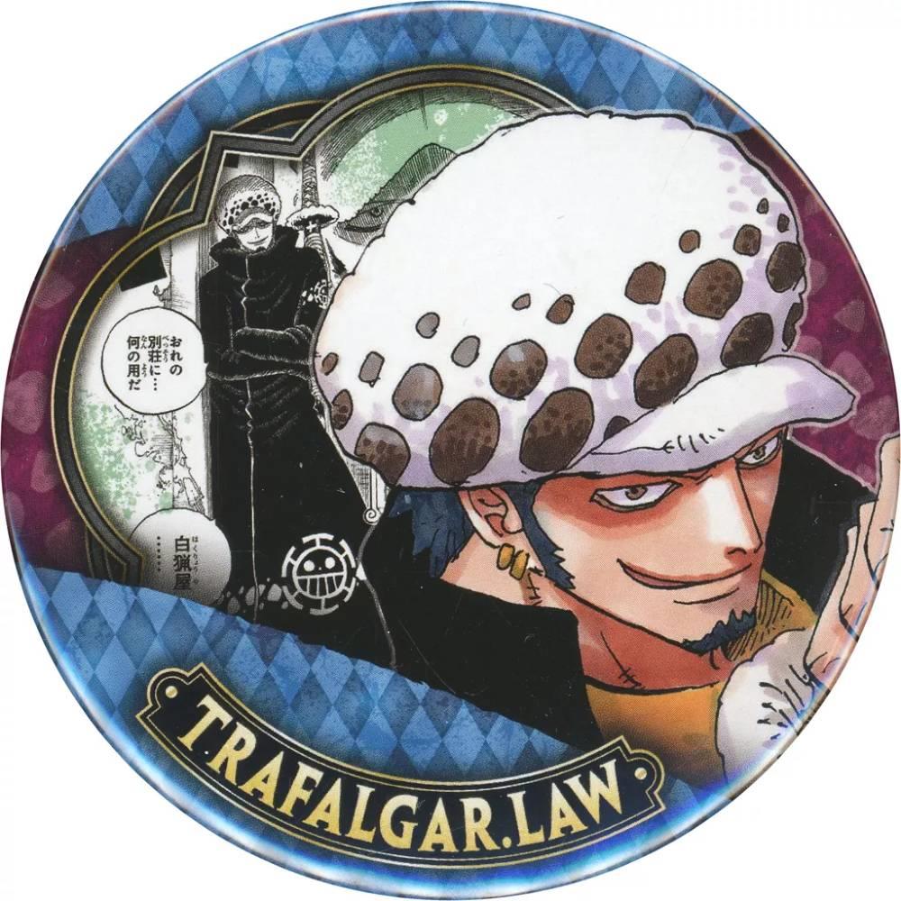 特拉法爾加・羅(來我別墅・・・) 「航海王One Piece 收藏徽章 “HEROES” 特拉法爾加・羅 第2彈」