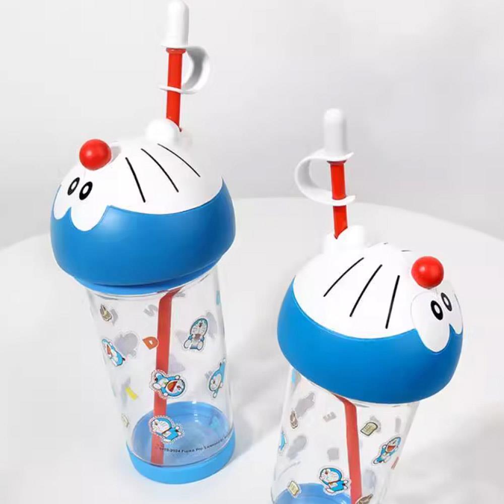 天藍小舖-哆啦A夢嘟嘴吸管杯500ML-單1款-$299【A11115351】