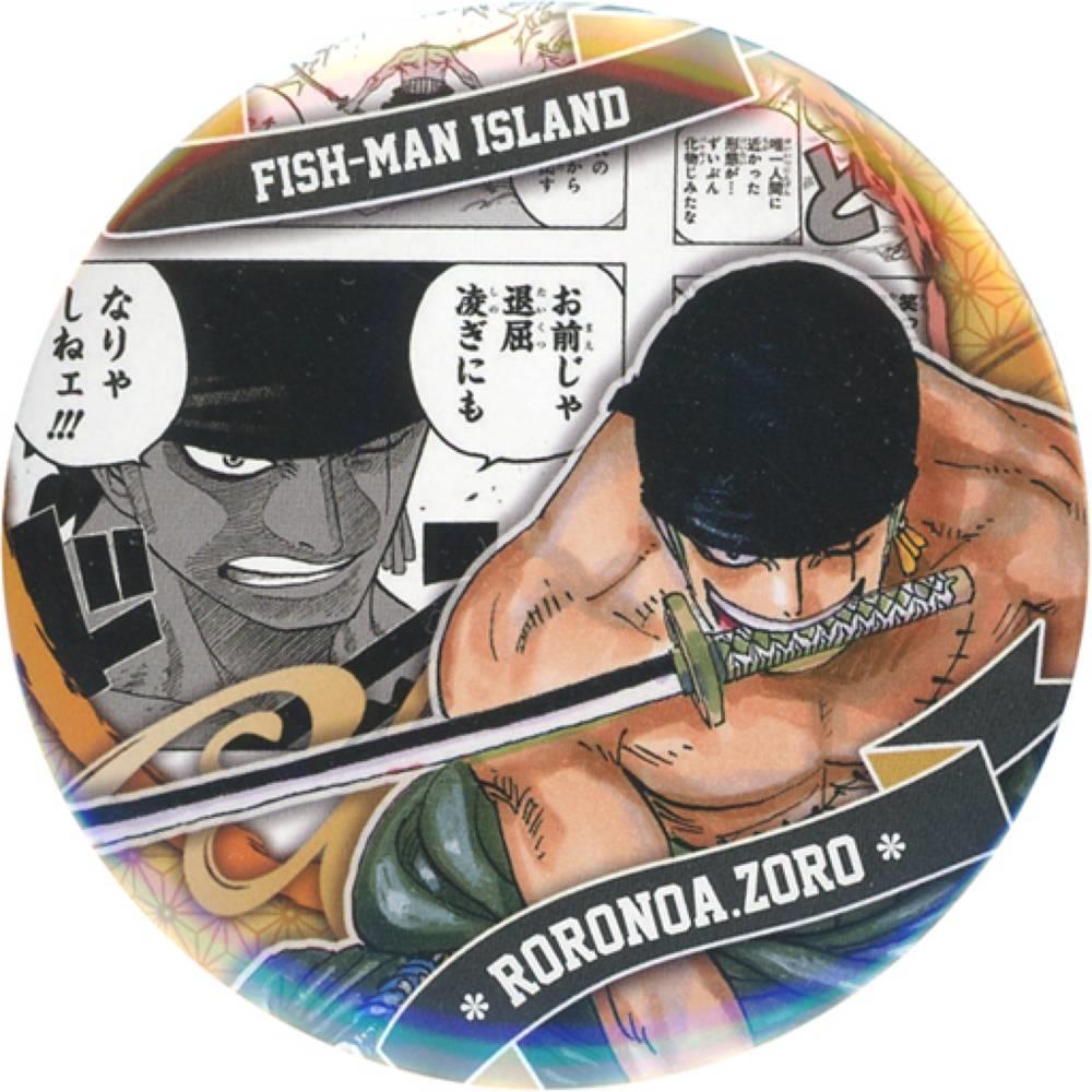 羅羅亞・索隆(魚人島) 徽章 「航海王One Piece 收藏徽章 “HEROES”」