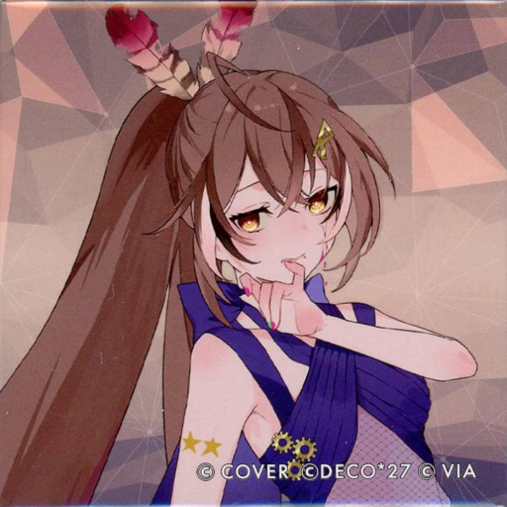 七詩無銘Nanashi Mumei 徽章 「虛擬YouTuber Hololive hololive SUPER EXPO 2023 holo*27 隨機徽章 Covers Side」