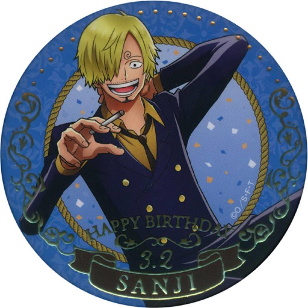 香吉士 「航海王One Piece 生日珠寶風徽章 3月」 麦わらストア草帽專賣店限定