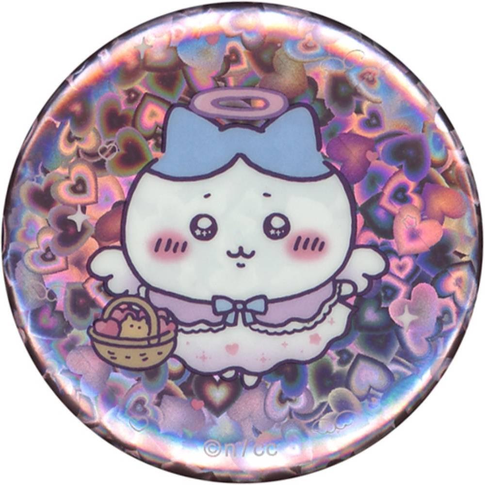 天使小八貓Hachiware 徽章 「吉伊卡哇Chiikawa 天使 惡魔＠東京車站 閃亮徽章in扭蛋」