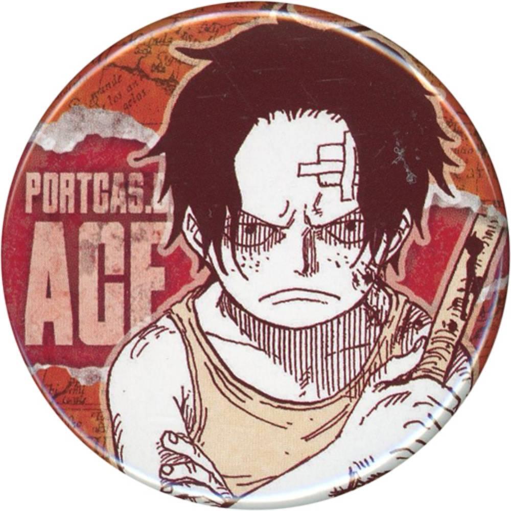 波特卡斯・D・艾斯 徽章 「航海王One Piece 迷你收藏徽章 [孩童時代]」