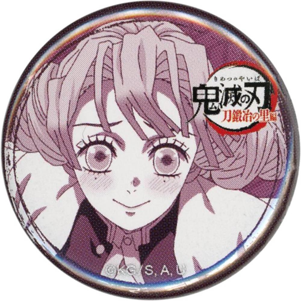 甘露寺蜜璃 徽章 「鬼滅之刃 鍛刀村篇×ufotable Cafe×街道★Asobi CAFE 即時主題咖啡廳 第四集 32mm抽選徽章」