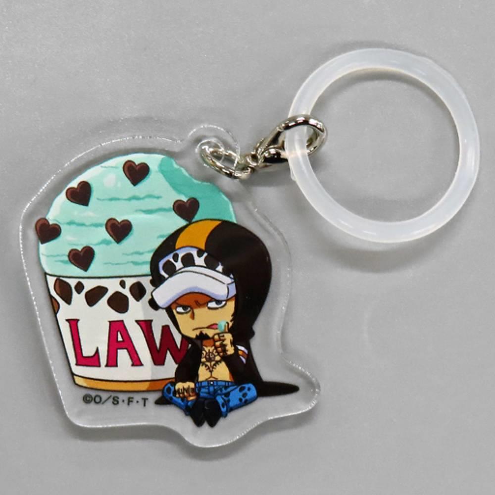 特拉法爾加・羅 吊飾 「航海王One Piece 雨傘標記吊飾 -ICE CREAM-」