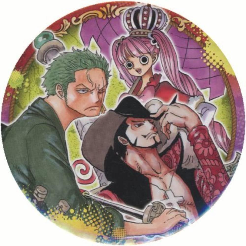 索隆＆密佛格＆培羅娜 「航海王One Piece 收藏徽章BIG 最強三人組Ver.」