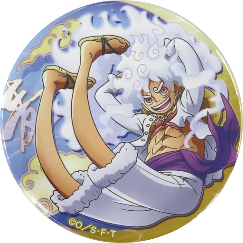 蒙奇・D・魯夫(仰躺／抬腿) 「航海王One Piece “輩”徽章 GEAR5」 麦わらストア草帽專賣店限定
