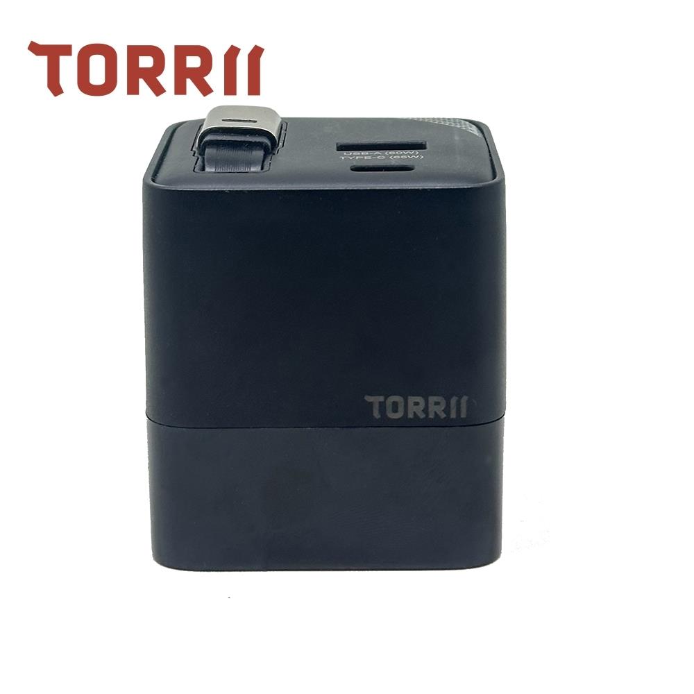 【TORRII】GaN氮化鎵65W快充充電器－黑