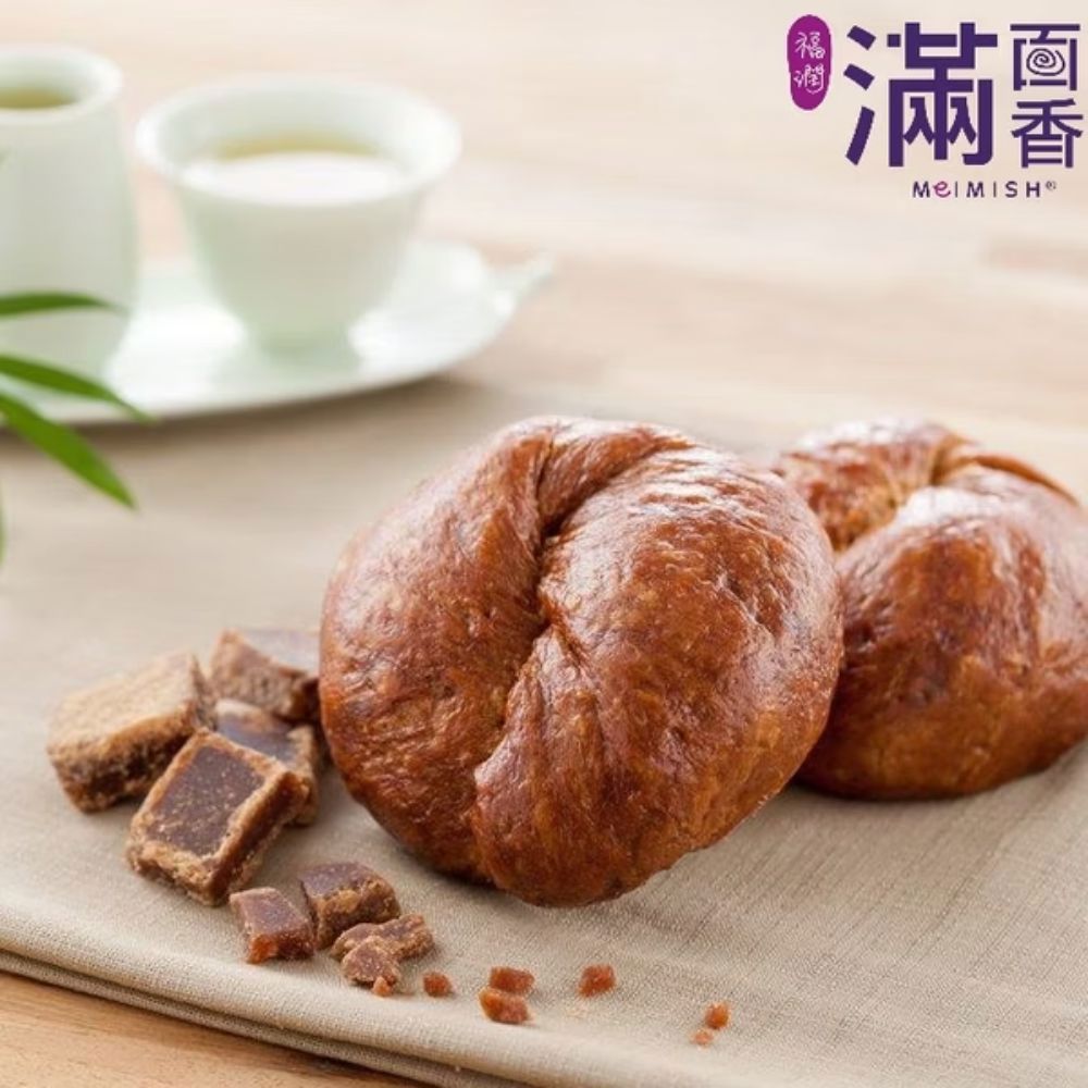 【滿面香】 沖繩黑糖手工饅頭(400克/包)