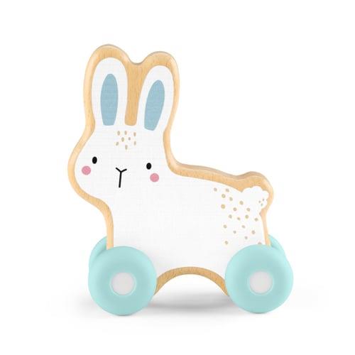 【Fisher price 費雪】木製推著走小兔子