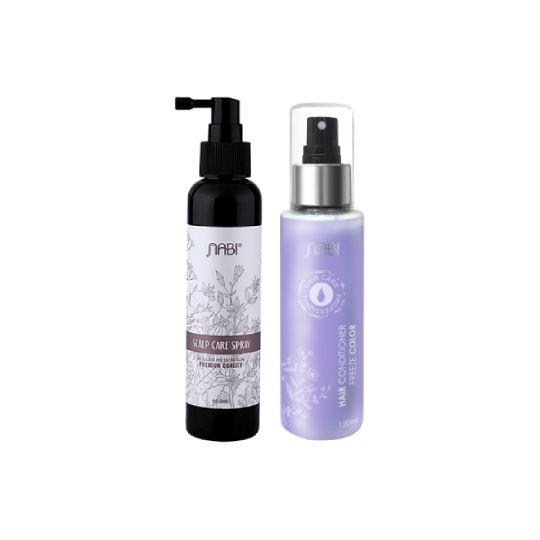 【PINGO臺灣品工】那比頭皮調理養護液 150ml+那比鎖色長效修護抗熱精華液120ml