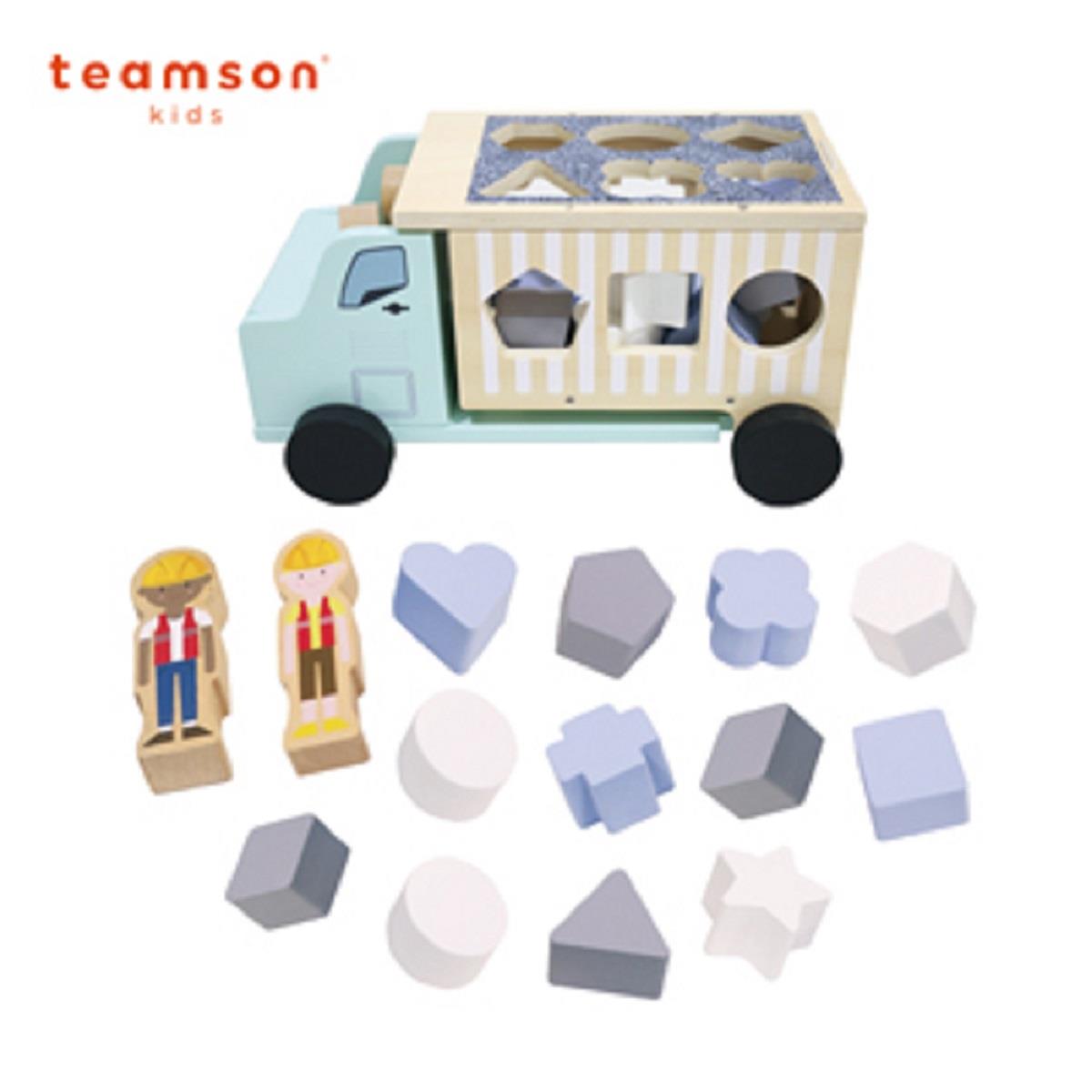 【TEAMSON 】小小神童幼兒益智貨卡玩具組(KYW-14103A)
