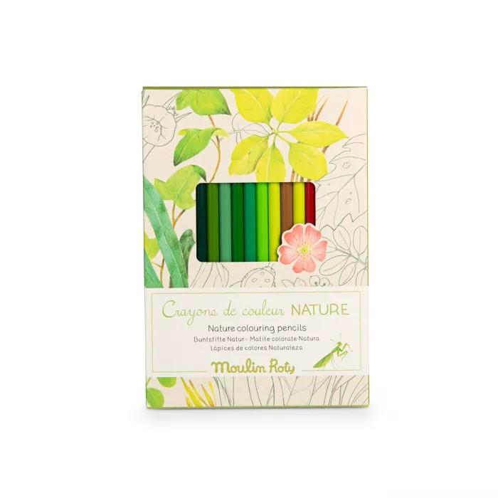 法國 Moulin Roty花園系列彩色鉛筆(12色)-大自然