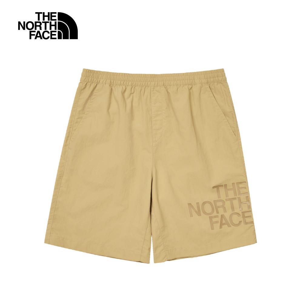 The North Face北面男款卡其色DWR防潑水短褲｜8C0VLK5