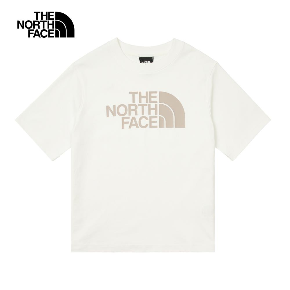 The North Face北面UE女款白色純棉短袖T恤｜8CMHBIV