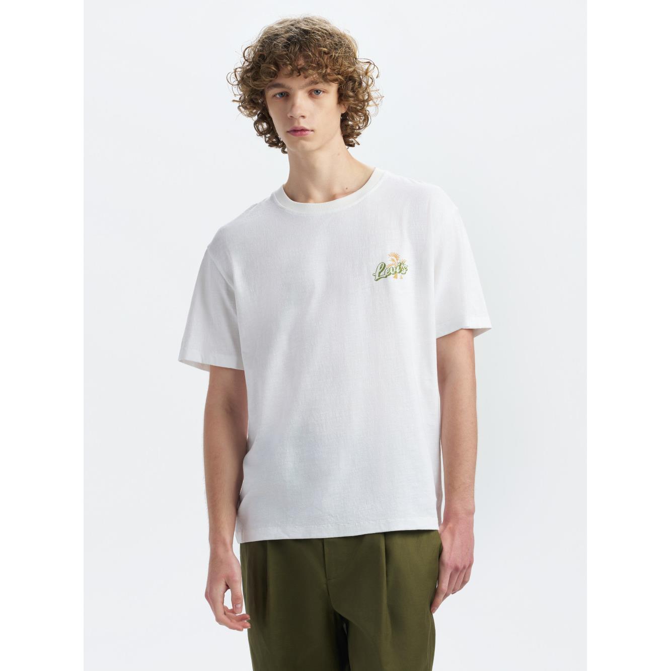 男款 舒適短T 背後塗鴉印花 SUMMER HOLIDAY系列 人氣新品