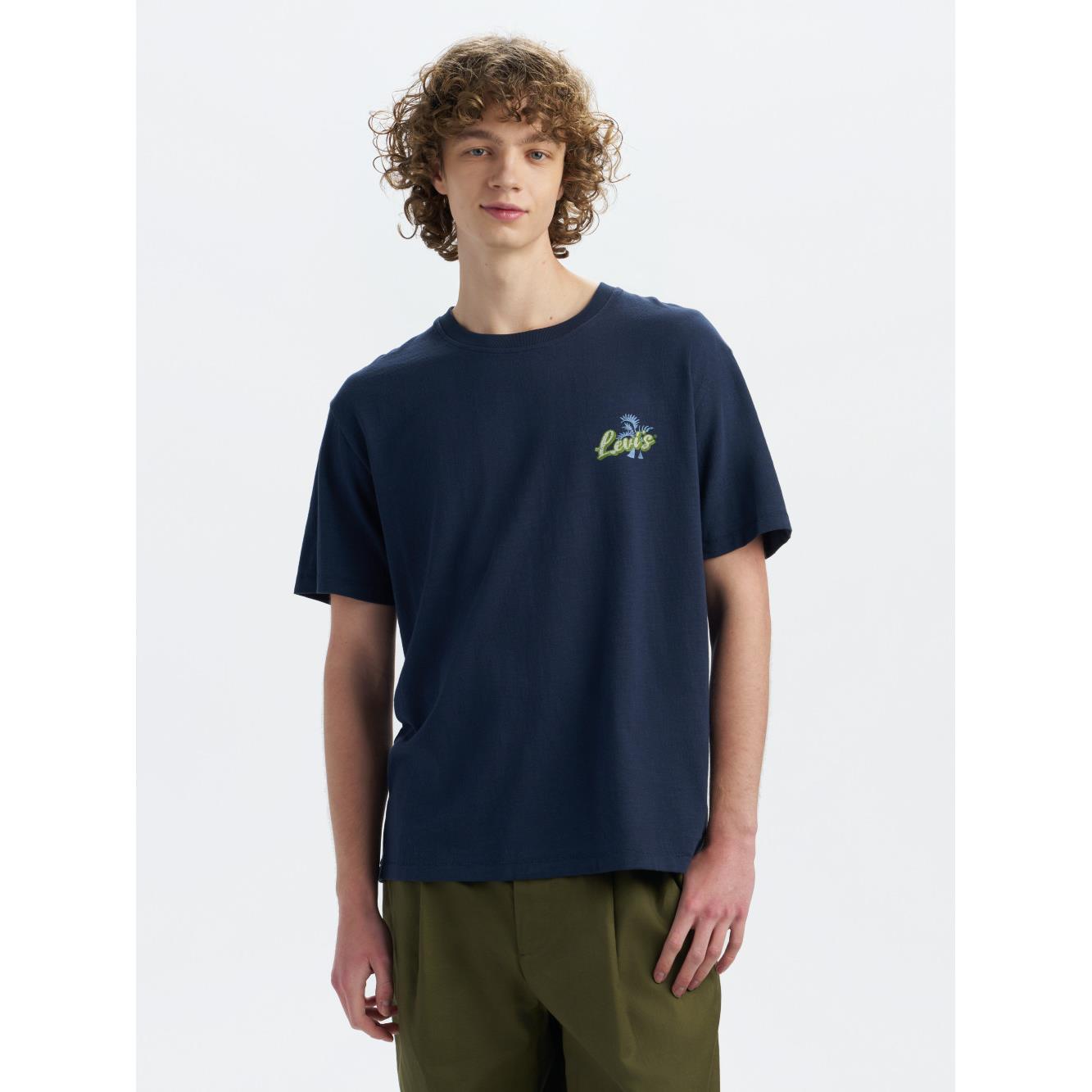 男款 舒適短T 背後塗鴉印花 SUMMER HOLIDAY系列 人氣新品