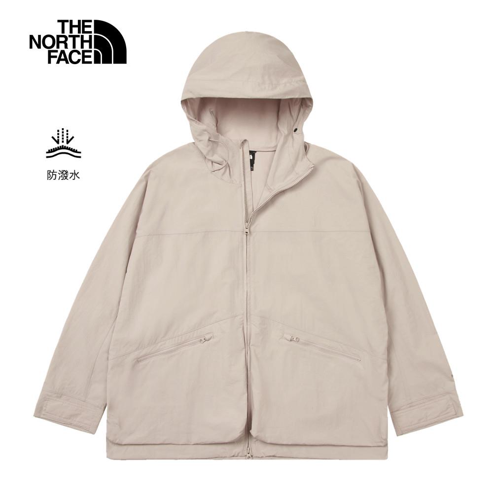 The North Face北面UE男款灰色DWR防潑水防風外套｜8BU61OA