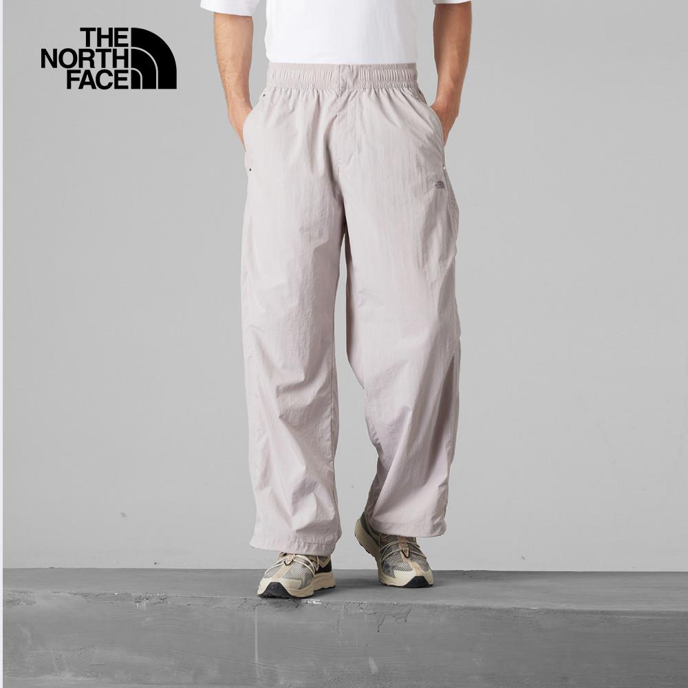 The North Face北面UE男款灰色DWR防潑水休閒長褲｜8BU71OA