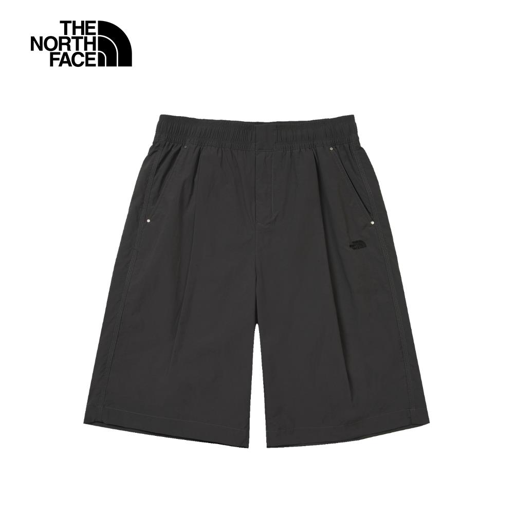 The North Face北面UE男款深灰色DWR防潑水短褲｜8BU80C5