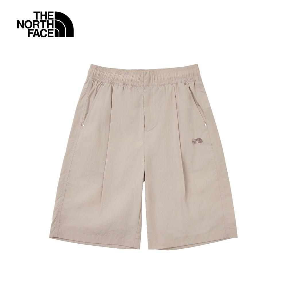 The North Face北面UE男款灰色DWR防潑水短褲｜8BU81OA