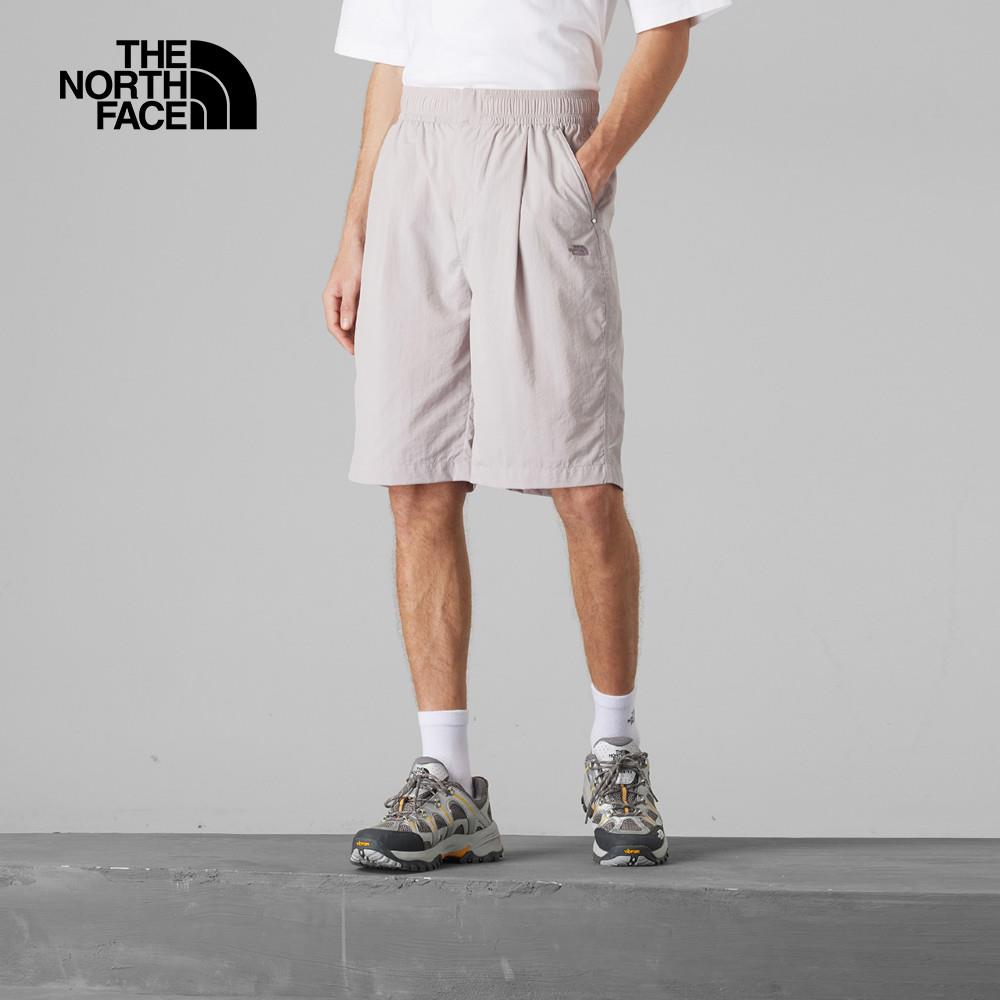 The North Face北面UE男款灰色DWR防潑水短褲｜8BU81OA