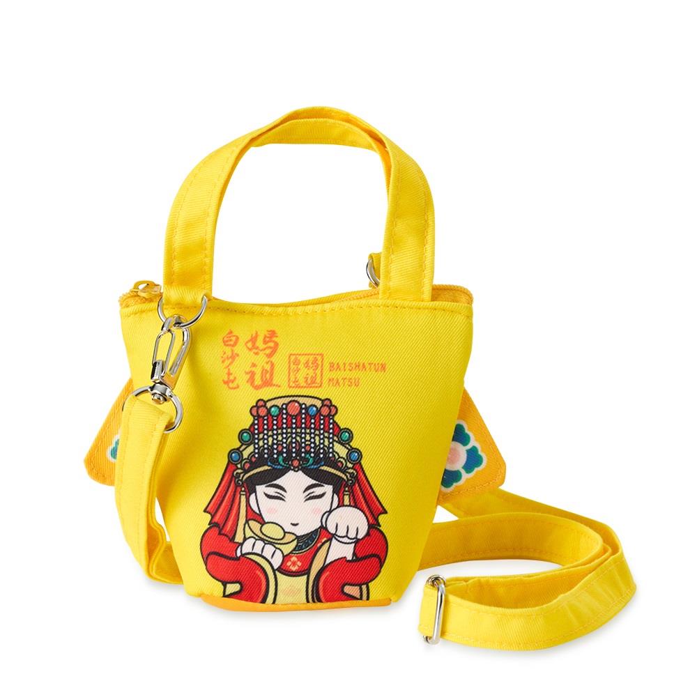 【白沙屯媽祖】神衣造型斜背包(1入)