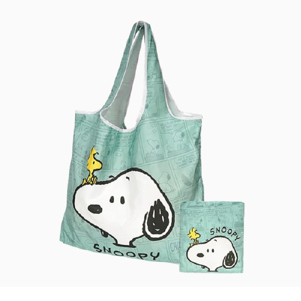 【Kiiwi O!】SNOOPY俏皮可折疊購物袋
