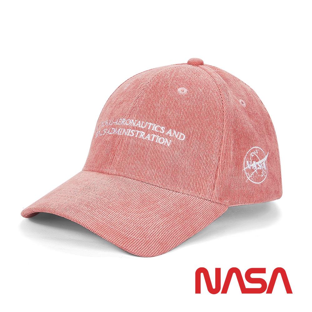 【NASASPACE】燈芯絨棒球帽/鴨舌帽-嫩粉(NA30006-33)