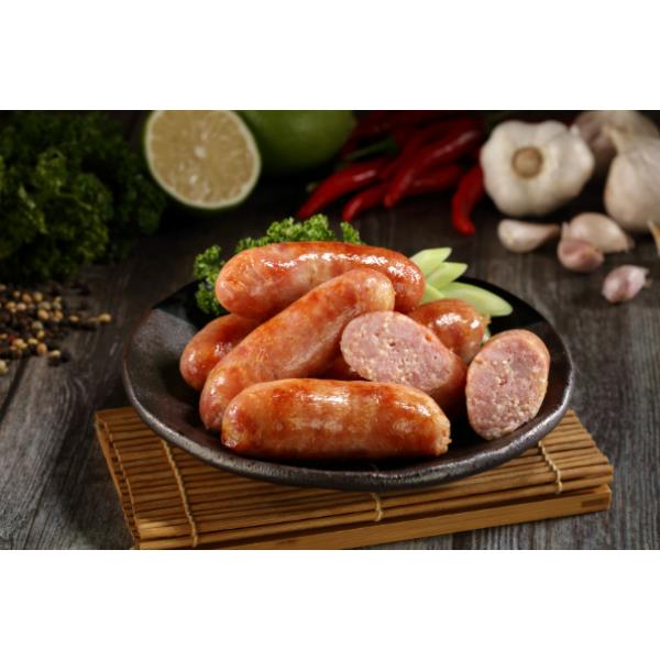 【品興行】豬肉飛魚卵香腸(500±15g)