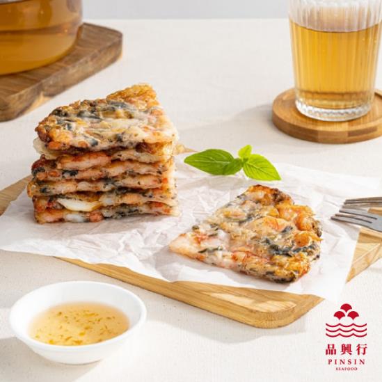 【品興行】紫菜花枝蝦餅(220±9g、醬包10g±9%/包)