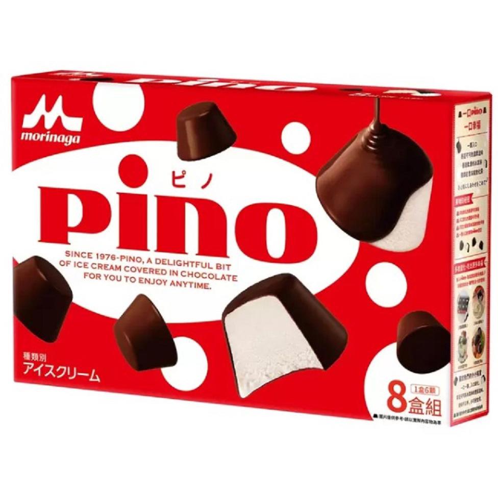 【美式賣場】PINO森永一口巧克力冰淇淋(6個x8盒)