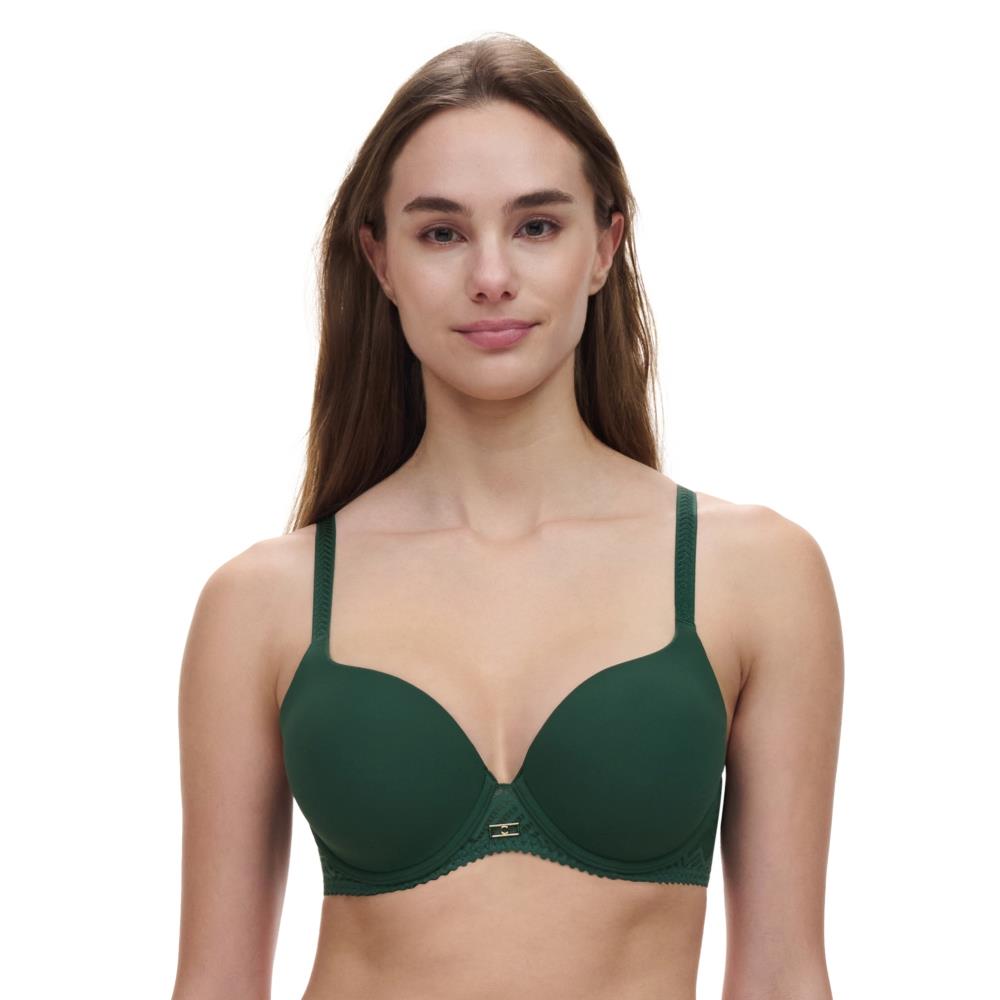 5折起【Chantelle】3D記憶纖維T-Shirt Bra 內衣>BCD罩杯>松柏綠(13XN0_00R)【Origins】