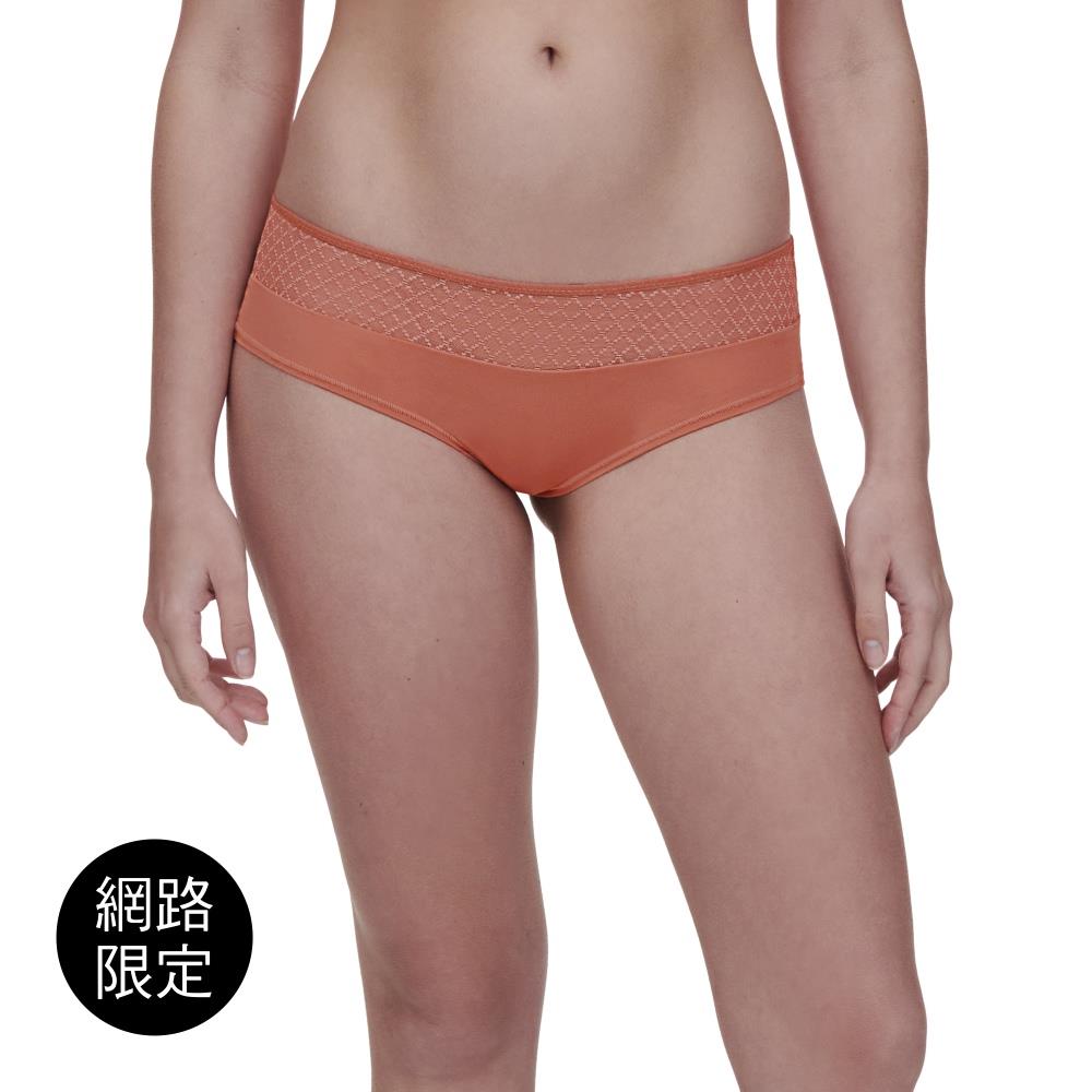 5折起【Chantelle Easy Feel】四角內褲>XS-M>陶紅色(16M40_038)【Norah Chic】