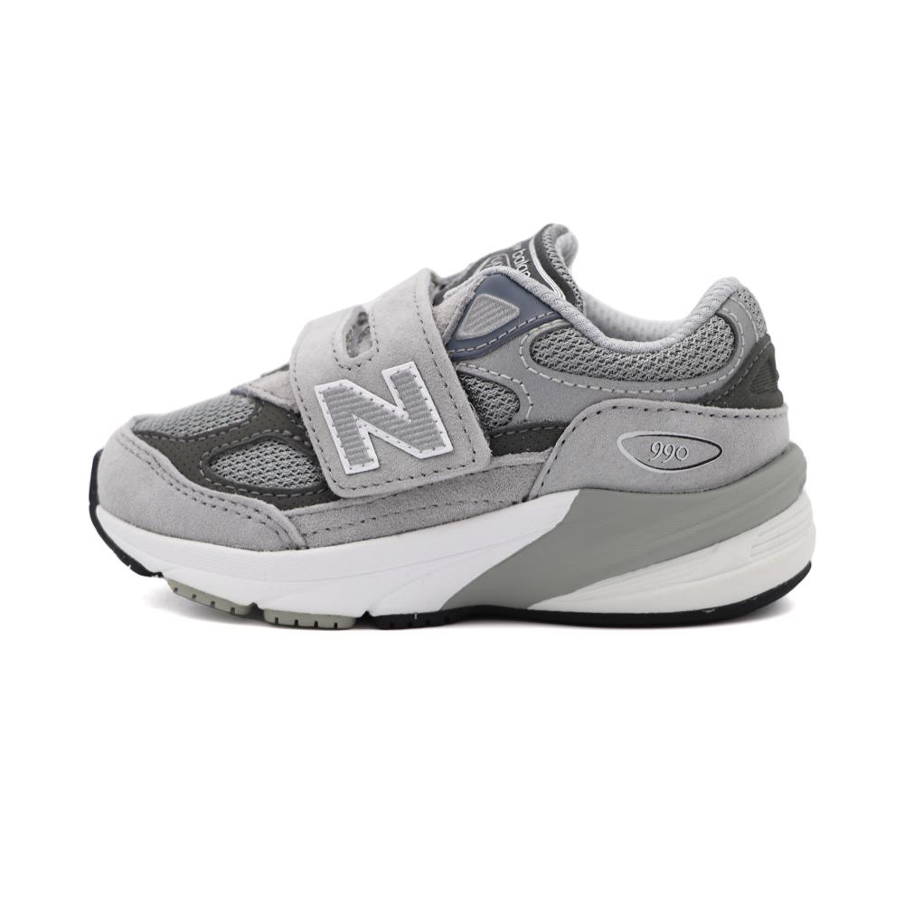 New Balance 990 NB 990 魔鬼氈 運動鞋 小童鞋 灰 S1452 (IV990GL6)