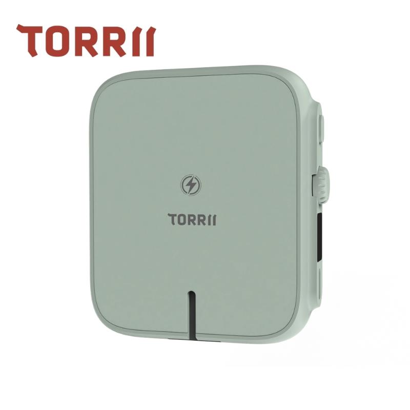【TORRII】LUNA補光燈磁吸行動電源－綠