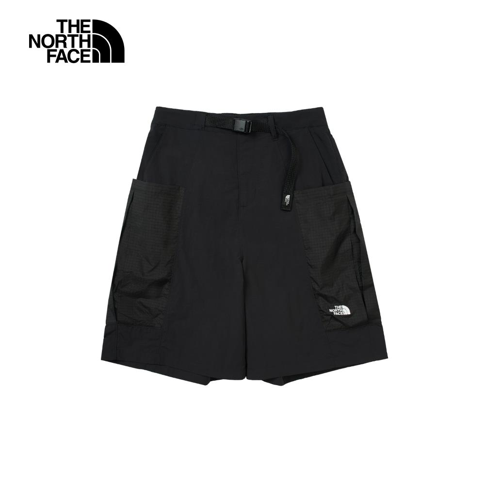 The North Face北面UE女款黑色DWR防潑水短褲｜8CM1JK3