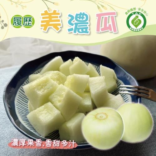【冷藏店取-福和】(免)履歷美濃瓜1200g(1200g/4粒)