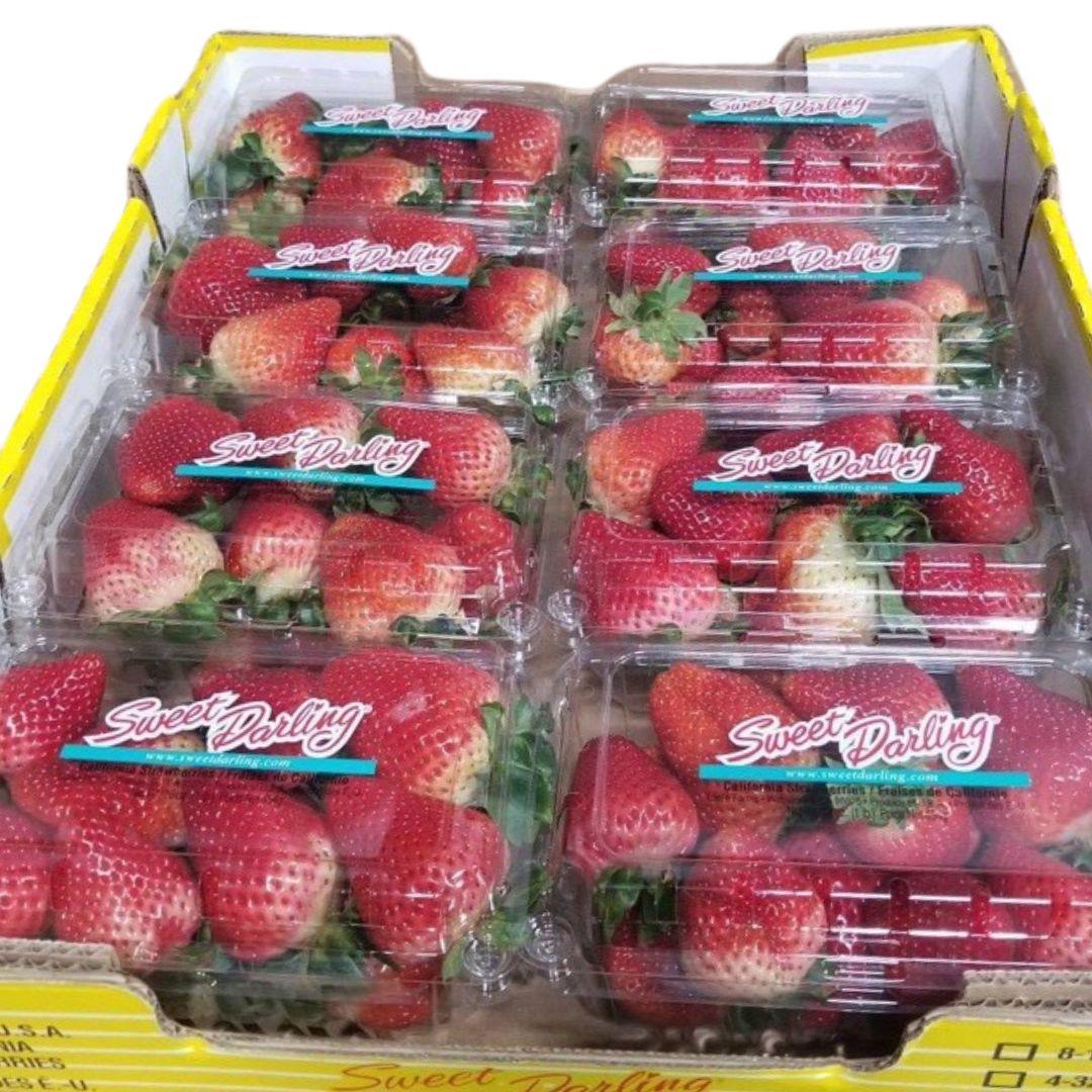 美國草莓8入原裝箱
